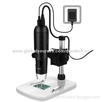 Microscope with 3-megapixel Image Sensor, JPEG Photo Format
